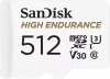 Фото товара Карта памяти micro SDXC 512GB SanDisk High Endurance C10 U3 V30 (SDSQQNR-512G-GN6IA)
