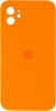 Фото товара Чехол для iPhone 12 Silicone Full Case AA Camera Protect 52 Orange (FullAAi12-52)