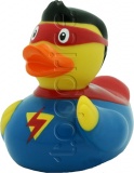 Фото Игрушка для ванны Funny Ducks Утка Супермен (L1809)
