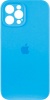 Фото товара Чехол для iPhone 12 Pro Silicone Full Case AA Camera Protect 44 Light Blue (FullAAi12P-44)
