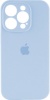 Фото товара Чехол для iPhone 14 Pro Silicone Full Case AA Camera Protect 27 Mist Blue (FullAAi14P-27)