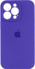 Фото товара Чехол для iPhone 14 Pro Silicone Full Case AA Camera Protect 22 Dark Purple (FullAAi14P-22)