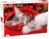 Фото товара Пазл Tactic Рождественский котенок (58310)