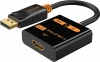 Фото товара Адаптер DisplayPort -> HDMI Cabletime Black (CP20B)