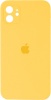 Фото товара Чехол для iPhone 12 Silicone Full Case AA Camera Protect 56 Sunny Yellow (FullAAi12-56)