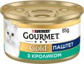 Фото Консервы для котов Gourmet Gold паштет с кроликом 85 г (7613033728747)