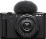 Фото Цифровая фотокамера Sony Alpha ZV-1F Black (ZV1FB.CE3)