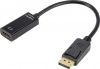 Фото товара Адаптер DisplayPort -> HDMI STLab U-996-4K Black