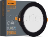 Фото Светильник Videx LED 15W 5000K Black (VL-DLBR-155B)