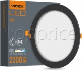 Фото Светильник Videx LED 20W 5000K Black (VL-DLBR-205B)