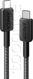 Фото Кабель USB Type C -> Type C Anker 322 Nylon 0.9 м Black (A81F5G11)