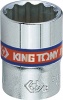 Фото товара Головка торцевая дюймовая 1/4" 9/32" King Tony 12PT Chrome 233009S