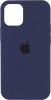 Фото товара Чехол для iPhone 15 Silicone Full Case AA Open Cam 7 Dark Blue (FullOpeAAi15-7)
