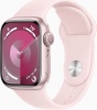 Фото товара Смарт-часы Apple Watch Series 9 41mm GPS Pink Aluminium/Light Pink Sport Band M/L (MR943QP/A)