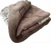 Фото товара Одеяло Casablanket Искусственная шерсть зимнее полуторное 150х215 см (150Flanely_коричневое)