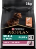Фото товара Корм для собак Pro Plan Small & Mini Puppy Optiderma с лососем 3 кг (7613035123809)