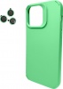Фото товара Чехол для iPhone 14 Pro Max Cosmic Silky Cam Protect Green (CoSiiP14PMGreen)