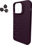 Фото Чехол для iPhone 15 Pro Cosmic Silky Cam Protect Offcial Purple (CoSiiP15POffcialPurple)