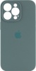 Фото товара Чехол для iPhone 15 Pro Max Silicone Full Case AA Camera Protect 46 Pine Green (FullAAi15PM-46)