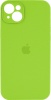 Фото товара Чехол для iPhone 15 Silicone Full Case AA Camera Protect 24 Shiny Green (FullAAi15-24)