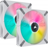 Фото Набор вентиляторов Corsair iCUE ML140 RGB Elite Premium Dual Pack (CO-9050119-WW)