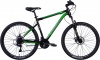 Фото товара Велосипед Discovery Trek AM DD Black/Green 27.5" рама - 19.5" 2024 (OPS-DIS-27.5-056)