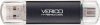 Фото товара USB Type-C флеш накопитель 32GB Verico Hybrid Classic (1UDOV-TCBK33-NN)