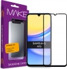 Фото товара Защитное стекло для Samsung Galaxy A15 MAKE (MGF-SA15)
