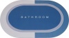 Фото товара Коврик для ванной Stenson 50x80 см (R30940 grey-blue)