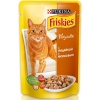 Фото товара Корм для котов Friskies с индейкой и морковью в подливе 100 г (7613033926730)