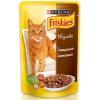 Фото товара Корм для котов Friskies с говядиной и морковью в подливе 100 г (7613033926846)