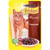 Фото товара Корм для котов Friskies с говядиной в подливе 100 г (7613033926327/7613035425101)