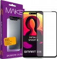 Фото Защитное стекло для Infinix Smart 8/8 HD/Hot 40i MAKE (MGF-IS8)