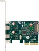Фото товара Контроллер PCI-E Frime ASM1142 USB3.1 2 порта (ECF-PCIEtoUSB010.LP)