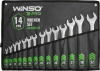 Фото товара Набор ключей комбинированных Winso Pro 900114