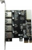 Фото товара Контроллер PCI-E Dynamode USB3.2 Gen1 USB3.0-4-PCIE 4 порта