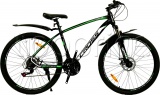 Фото Велосипед Cross Tracker 2022 Black/Green 27" рама - 17" (27СTA-004938)