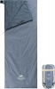 Фото товара Спальный мешок Naturehike Ultralight LW180 NH21MSD09 Left XL Grey/Blue (6927595777978-L)