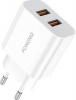 Фото товара Сетевое З/У Foneng EU45 Dual USB Charger White (EU45-CH-TC) + кабель USB Type-C