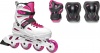 Фото товара Роликовые коньки Rollerblade Fury Combo 33-38 White/Pink (07373600-T1C-33-38)