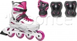 Фото Роликовые коньки Rollerblade Fury Combo 29-33 White/Pink (07373600-T1C-29-33)