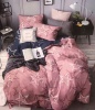 Фото товара Комплект постельного белья ШЕМ Royal Satin полуторный Звездочки розовые 150х215 см