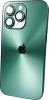 Фото товара Чехол для iPhone 15 Pro Max OG Acrylic Glass Gradient Green (OGGRAFrameiP15PMLGreen)