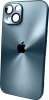 Фото товара Чехол для iPhone 15 OG Acrylic Glass Gradient Deep Blue (OGGRAFrameiP15DBlue)
