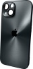 Фото товара Чехол для iPhone 15 OG Acrylic Glass Gradient Black (OGGRAFrameiP15Black)