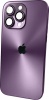 Фото товара Чехол для iPhone 14 Pro OG Acrylic Glass Gradient Purple (OGGRAFrameiP14PPurple)