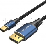 Фото Кабель MiniDisplayPort -> DisplayPort Vention 1.5 м Black (HCFLG)