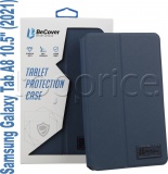Фото Чехол для Samsung Galaxy Tab A8 10.5 2021 X200/X205 BeCover Premium Deep Blue (707976)