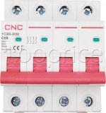 Фото Автоматический выключатель CNC YCB9-80M 4P C50 6ka (NV821648)