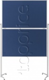 Фото Доска модерационная Magnetoplan 120x150см Evolution+ Folding Felt-Blue Mobile (1151303)